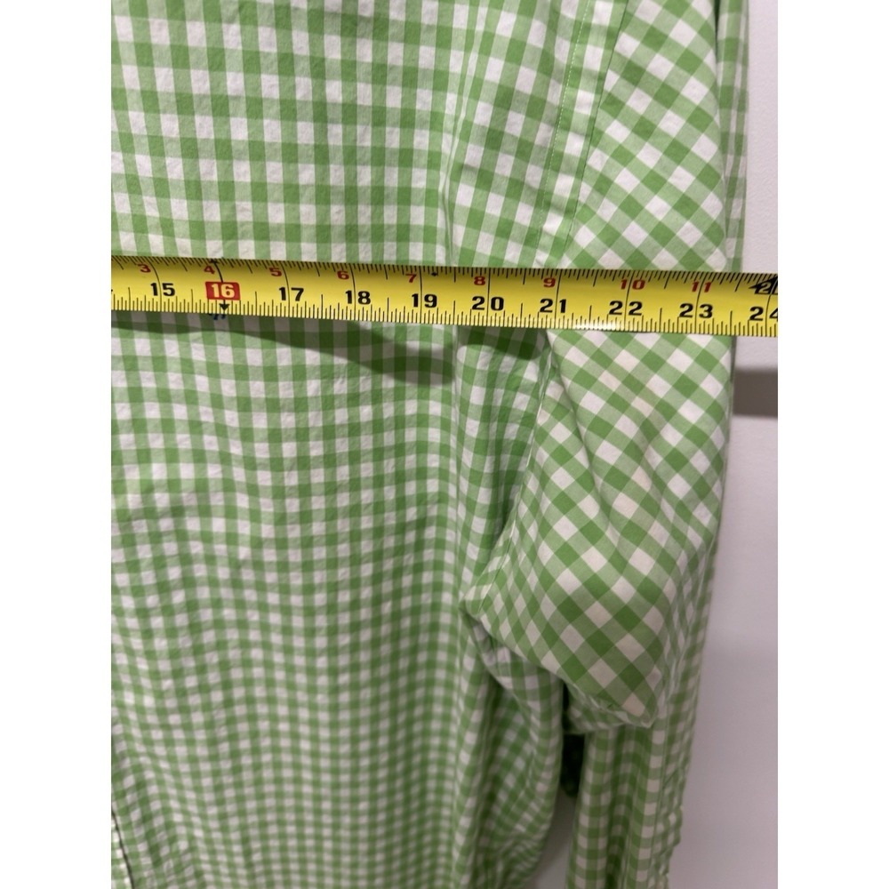 Ralph Lauren Blake Shirt Mens 2XL Green Gingham Relaxed Fit Cotton - Picture 6 of 7